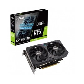 Tarjeta de Video Nvidia Asus Dual GeForce RTX 3060 OC Edition 8GB GDDR6, DLSS, Aura Sync - DUAL-RTX3060-O8G