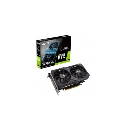 Tarjeta de Video Nvidia Asus Dual GeForce RTX 3060 OC Edition 8GB GDDR6, DLSS, Aura Sync - DUAL-RTX3060-O8G