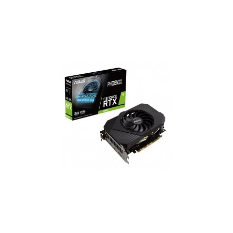 Tarjeta de video Nvidia Asus Phoenix GeForce RTX 3060 V2 12GB GDDR6, Aura Sync, LHR - PH-RTX3060-12G-V2