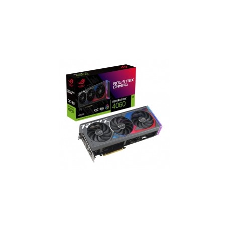 Tarjeta de video Nvidia Asus ROG Strix GeForce RTX 4060 OC 8GB GDDR6, Aura Sync - ROG-STRIX-RTX4060-O8G-GAMING