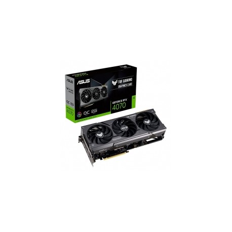 Tarjeta de video Nvidia Asus TUF Gaming GeForce RTX 4070 12GB GDDR6X OC Edition, Nvidia DLSS 3, Aura Sync - TUF-RTX4070-O12G-GA