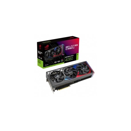 Tarjeta de video Nvidia Asus ROG Strix GeForce RTX 4080 16GB GDDR6X OC Edition, Aura Sync - ROG-STRIX-RTX4080-O16G-GAMING