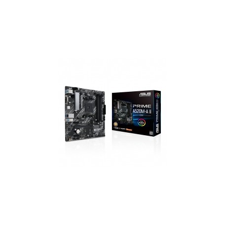 Tarjeta Madre Asus Prime A520M-A II/CSM, Micro ATX, AM4, DDR4 4800Mhz, M.2