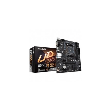 Tarjeta Madre Gigabyte A520M S2H, Micro ATX, AM4, DDR4 5000Mhz OC, M.2