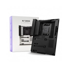 Tarjeta Madre NZXT N7 B550, ATX, AM4, DDR4 4666Mhz, x2 M.2, Wi-Fi 6E, Bluetooth 5.2 - N7-B55XT-B1