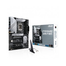 Tarjeta Madre Asus Prime Z690-P WIFI, ATX, 12th Gen Intel, LGA1700, DDR5 6000Mhz OC, x3 M.2, Thunderbolt 4, Aura Sync