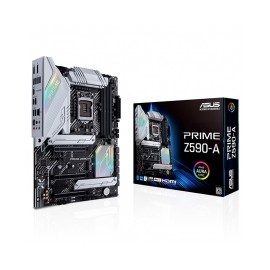 Tarjeta Madre Asus Prime Z590-A, 10-11 Gen Intel, DDR4 5333Mhz OC, ATX, Triple M.2, Aura Sync, Asus Thunderbolt EX 4