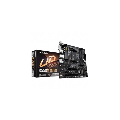 Tarjeta Madre Gigabyte B550M DS3H, Micro ATX, AM4, DDR4 4000Mhz OC, M.2