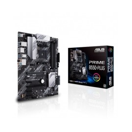 Tarjeta Madre Asus Prime B550-PLUS, ATX, AM4, DDR4 4400Mhz OC, x2 M.2, Aura Sync