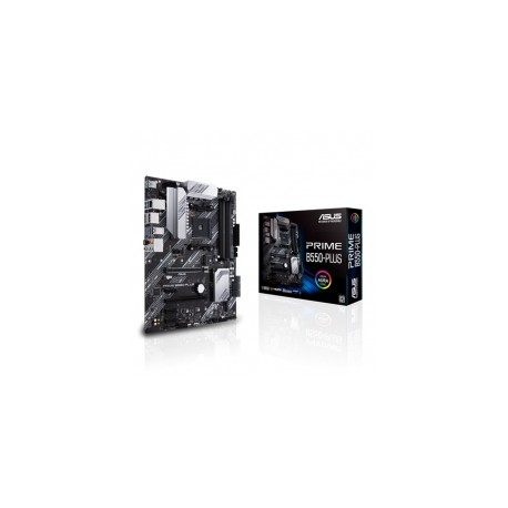 Tarjeta Madre Asus Prime B550-PLUS, ATX, AM4, DDR4 4400Mhz OC, x2 M.2, Aura Sync