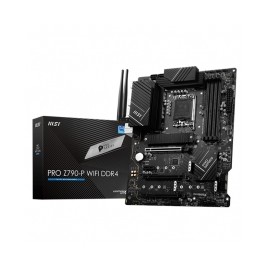Tarjeta Madre MSI PRO Z790-P WIFI DDR4, ATX, 12 y 13th Gen Intel, LGA1700, DDR4 5333Mhz OC, x4 M.2, Lightning Gen 4, Mystic Lig
