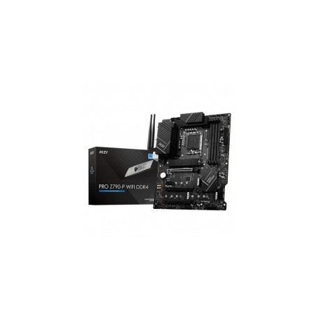 Tarjeta Madre MSI PRO Z790-P WIFI DDR4, ATX, 12 y 13th Gen Intel, LGA1700, DDR4 5333Mhz OC, x4 M.2, Lightning Gen 4, Mystic Lig