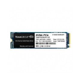 Unidad de Estado Solido SSD NVMe M.2 Teamgroup MP33 256GB, 1600/1000 MB/s, PCIe Gen3 x4 - TM8FP6256G0C101