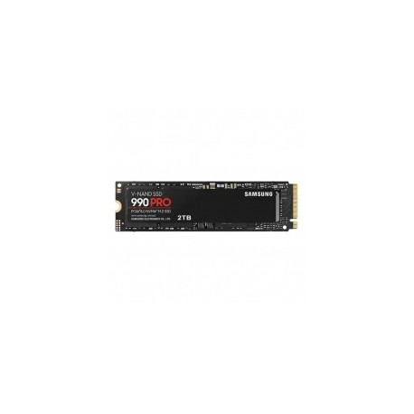 Unidad de Estado Solido SSD NVMe M.2 Samsung 990 Pro, 2TB, 7,450/6,900 MB/s, PCIe 4.0 - MZ-V9P2T0B/AM