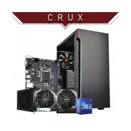 PC Gamer Crux | Intel Core i5 10400F | 16GB 3200Mhz | RTX 3060 | 500GB SSD NVMe M.2