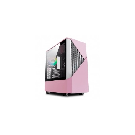 Gabinete Munfrost Panda Pro Pink, E-ATX, Cristal Templado, 2 Ventiladores ARGB