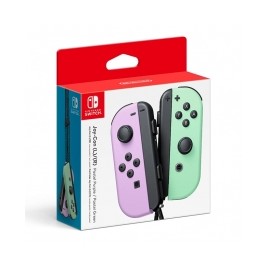 Controles Joy-Con Izquierdo y Derecho para Nintendo Switch, Color Morado Pastel/Verde Pastel- Standard Edition - HACAJAVAF