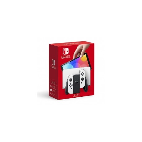 Consola Nintendo Switch OLED 64GB Standard Edition | Color blanco y negro