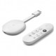 Google Chromecast con Google TV | Dispisitivo de Streaming 4k | Asistente de voz | Blanco - GA01919-US