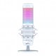 Micrófono de condensador HyperX QuadCast S Blanco - RGB, USB, PC, PS4, Mac, Montaje antivibración, Cuatro patrones polares, Fil