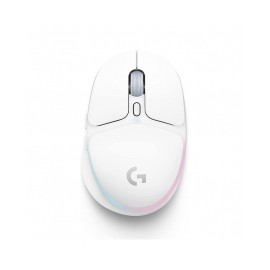 Mouse Logitech G705 Inalámbrico Lightspeed, RGB Ligthsync, 8,200 DPI, Blanco - 910-006366