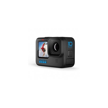 Camara de Video GoPro HERO 10 Black Action Camera | Procesador GP2 | 5,3K60 | 4K120 | Fotos de 23 MP | HyperSmooth 4.0 | Sumerg