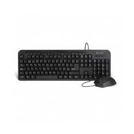 Combo de Teclado y Mouse Vorago KM-107 | USB | 15 Teclas multimedia | Español