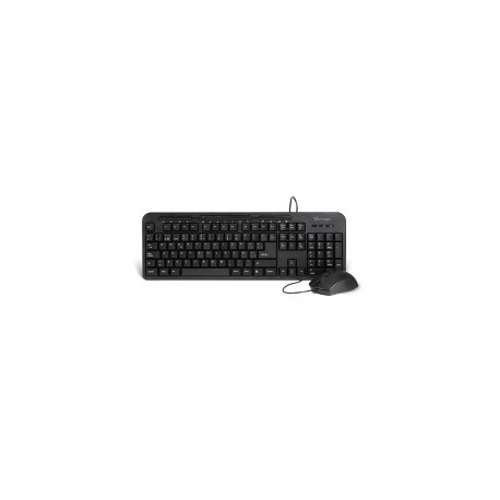 Combo de Teclado y Mouse Vorago KM-107 | USB | 15 Teclas multimedia | Español