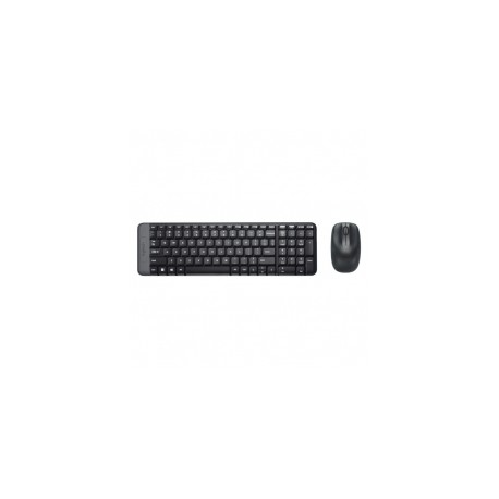 Combo de Teclado y Mouse Logitech MK220, Inalambrico, Compacto, Español -920-004430