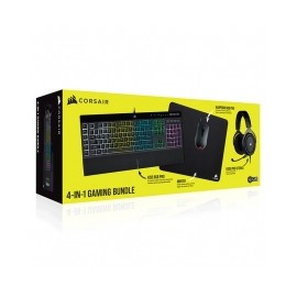 Combo Gamer Corsair HS50 PRO + K55 RGB PRO + Harpoon RGB PRO + MM100 - CH-9226A65-SP