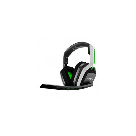Diadema Astro A20 Wireless Gen 2 Headset, Blanco-Verde, Inalámbrico, USB, Xbox One / Series X|S / PC / MAC