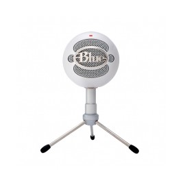 Micrófono Blue SnowBall Ice Blanco, Plug-And-Play USB (Logitech) - 988-000070