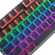 Gaming Keycaps Para Teclado Mecanico Redragon Scarab A130 Black, 105 Teclas, Translucidas