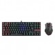 Combo de Teclado Mecánico y Mouse Redragon Kumara + Griffin - K552RGB-BA
