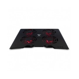 Base Enfriadora para Laptop GameFactor CPG400, Hasta 17", 4 Ventiladores de 120mm, RGB