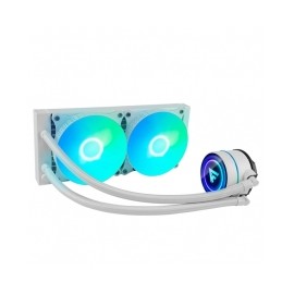 Enfriamiento Liquido GameFactor LQG601-WH RGB, 240mm, Compatible con Socket LGA1700