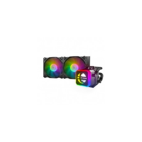 Enfriamiento Liquido Cougar Helor 240 RGB, 2 ventiladores ARGB, 240mm