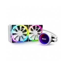 Enfriamiento Liquido NZXT Kraken X53 White 240mm, 2 Ventiladores Aer RGB - RL-KRX53-RW