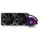 Enfriamiento Liquido NZXT Kraken Z53 240mm con Pantalla LCD, 2 Ventiladores Aer P - RL-KRZ53-01
