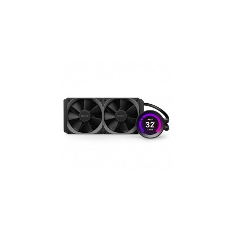 Enfriamiento Liquido NZXT Kraken Z53 240mm con Pantalla LCD, 2 Ventiladores Aer P - RL-KRZ53-01