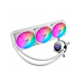Enfriamiento Liquido Asus ROG Strix LC 360 RGB White Edition, 360mm, Aura Sync