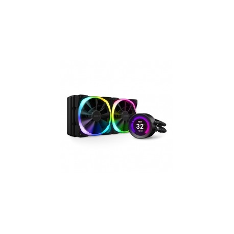 Enfriamiento Liquido NZXT Kraken Z53 240mm con Pantalla LCD, 2 Ventiladores Aer RGB - RL-KRZ53-R1