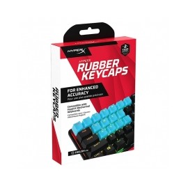 HyperX Rubber Keycaps Blue, Set de 19 teclas de caucho en color azul, US - 519U1AAABA