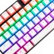 Gaming Keycaps Para Teclado Mecanico Redragon Scarab A130 White, 105 Teclas, Translucidas