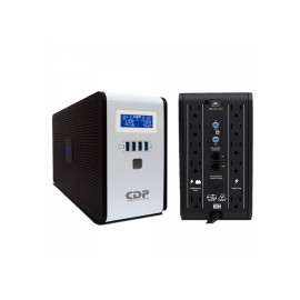 No-Break CDP, RU-Smart 1010, 1000VA, 500W, 10 Contactos, 4 USB, UPS