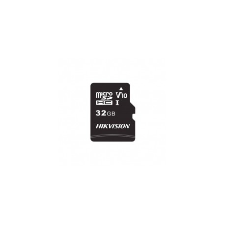 Memoria SD Hikvision 32GB, 92 MB/s, 20 MB/s, Clase 10 - HS-TF-C1(STD)/32G/ADAPTER
