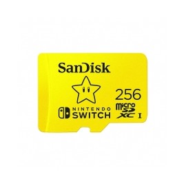 Memoria Micro SDXC SanDisk 256GB Para Nintendo Switch - SDSQXAO-256G-GNCZN