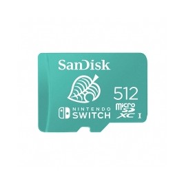 Memoria Micro SDXC SanDisk 512GB Para Nintendo Switch - SDSQXAO-512G-GNCZN