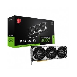Tarjeta de video Nvidia MSI GeForce RTX 4060 Ti VENTUS 3X 16G OC,  DLSS 3, RAY TRACING, REFLEX, STUDIO, GDDR6,  - GPU-MSI-RTX40