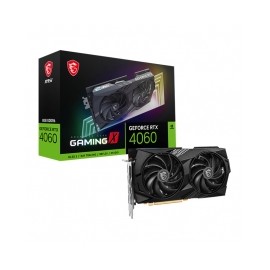 Tarjeta de video Nvidia MSI RTX 4060 Gaming X 8G, DLSS 3, Ray Tracing, 128-bit - 912-v516-011